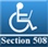 Website accessibility rating Section 508 approved by section508.info